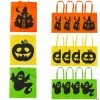 15" x 17" Large Nonwoven Iconic Halloween Tote Bags - 12 Pc.