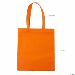 Large Tote Bags -Halloween sale2022 15 x 17 large orange tote bags 12 pc 13774866 a01