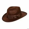 40's Brown Fedora Hat