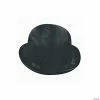 Black Derby Trans Silk Hat - Large