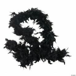 Black Feather Boa