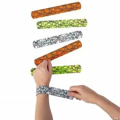 Black Light Slap Bracelets - 12 Pc. 3 Black Light Slap Bracelets - 12 Pc. -Halloween sale2022 black light slap bracelets 12 pc 13959540 a01