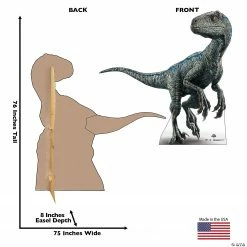 Blue the Velociraptor Jurassic World Stand-Up -Halloween sale2022 blue the velociraptor jurassic world stand up14101114 a02