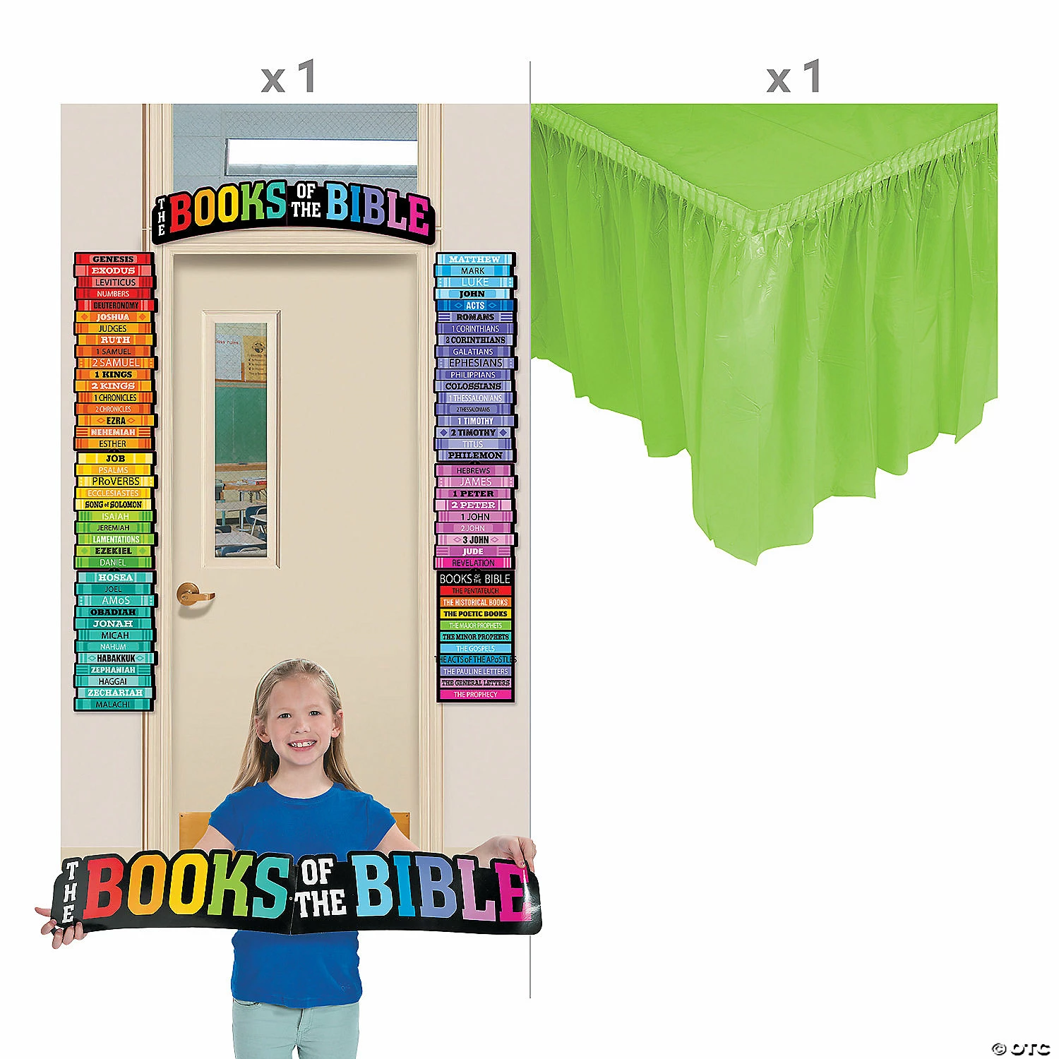 Books of the Bible Trunk-or-Treat Decorating Kit - 2 Pc. 2 Books of the Bible Trunk-or-Treat Decorating Kit - 2 Pc. - Image 2