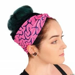 Brains Turban Headband -Halloween sale2022 brains turban headbandglhw5035 a01