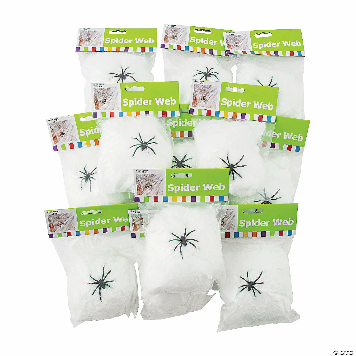 Bulk Stretchable Spider Webs - 48 Pc. 1 Bulk Stretchable Spider Webs - 48 Pc.