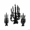Candelabra Centerpieces with Glow-in-the-Dark Flames - 3 Pc.