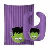 Caroline's Treasures, Halloween, Halloween Frankenstein Baby Bib & Burp Cloth, 11 x 18,