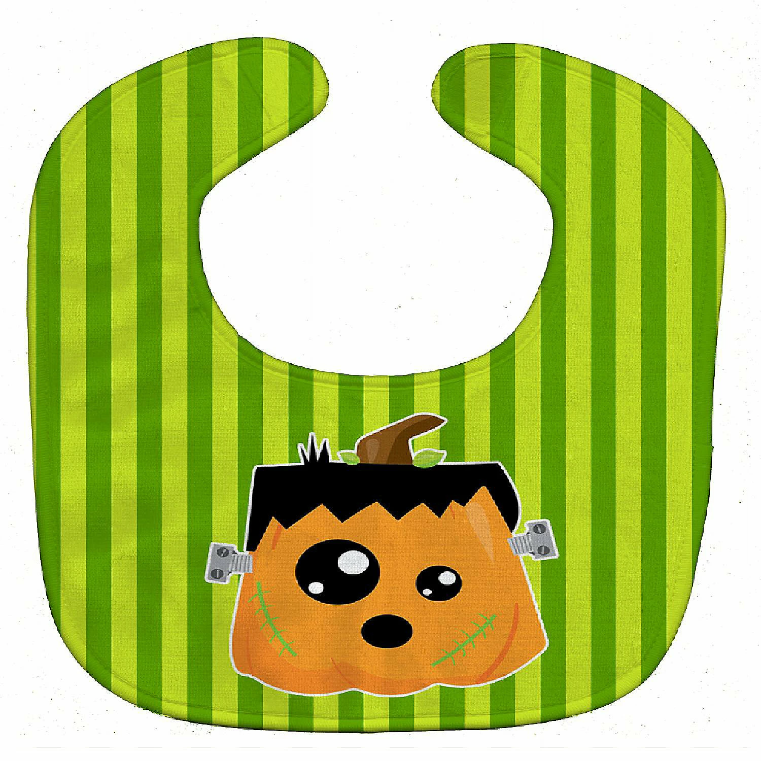 Caroline's Treasures, Halloween, Halloween Pumpkin Frankenstein Baby Bib, 10 x 13, 1 Caroline's Treasures, Halloween, Halloween Pumpkin Frankenstein Baby Bib, 10 x 13,