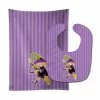 Caroline's Treasures, Halloween, Halloween Witch Baby Bib & Burp Cloth, 11 x 18,
