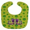 Caroline's Treasures, Halloween, Halloween Witch's Shoes Baby Bib, 10 x 13,
