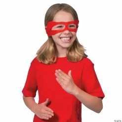 Children's Tie-On Superhero Ninja Masks- 12 Pc. -Halloween sale2022 childrens tie on superhero ninja masks 12 pc 13702325 a01