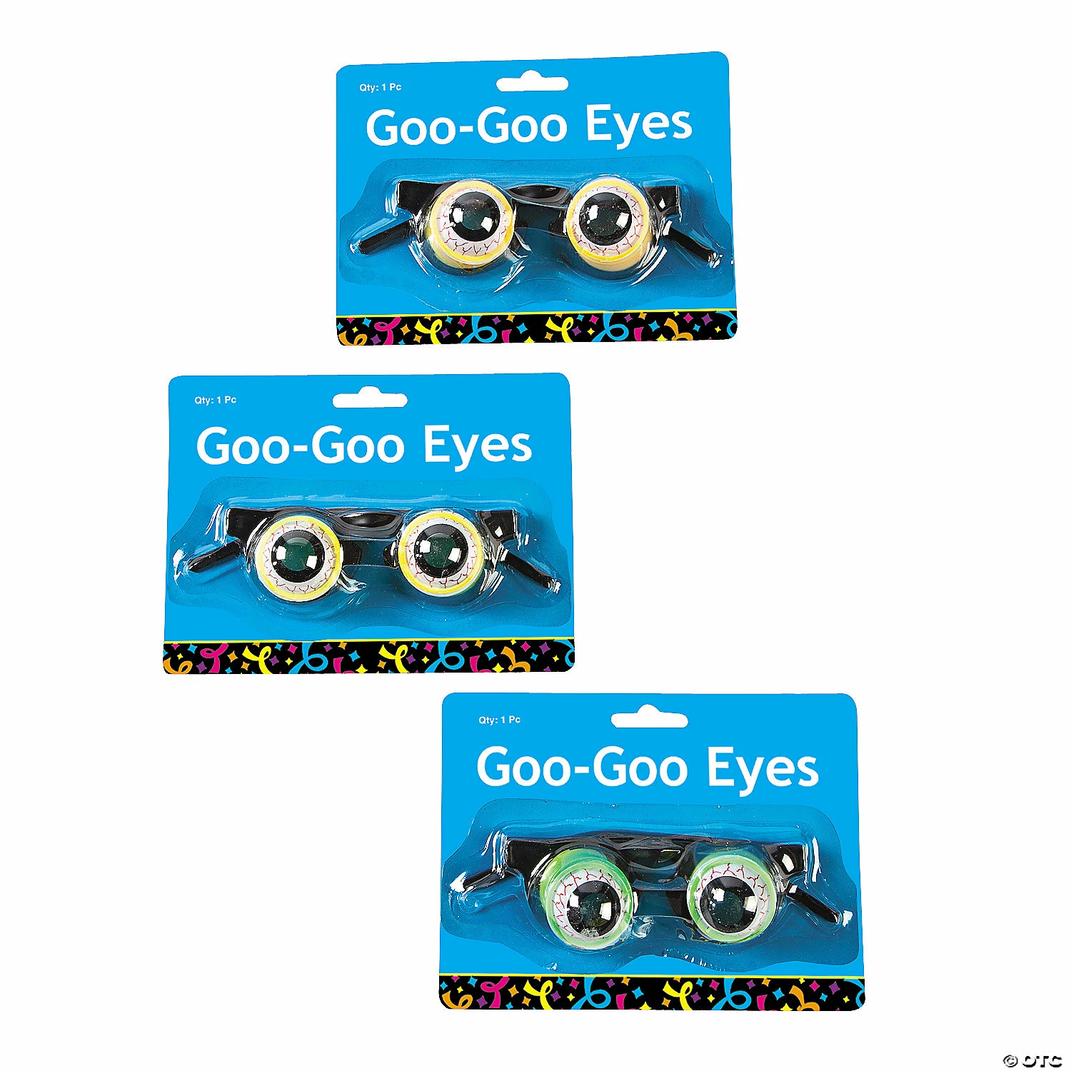 Child's Hanging Rainbow Goo-Goo Eyeglasses- 12 Pc. 3 Child's Hanging Rainbow Goo-Goo Eyeglasses- 12 Pc. - Image 3