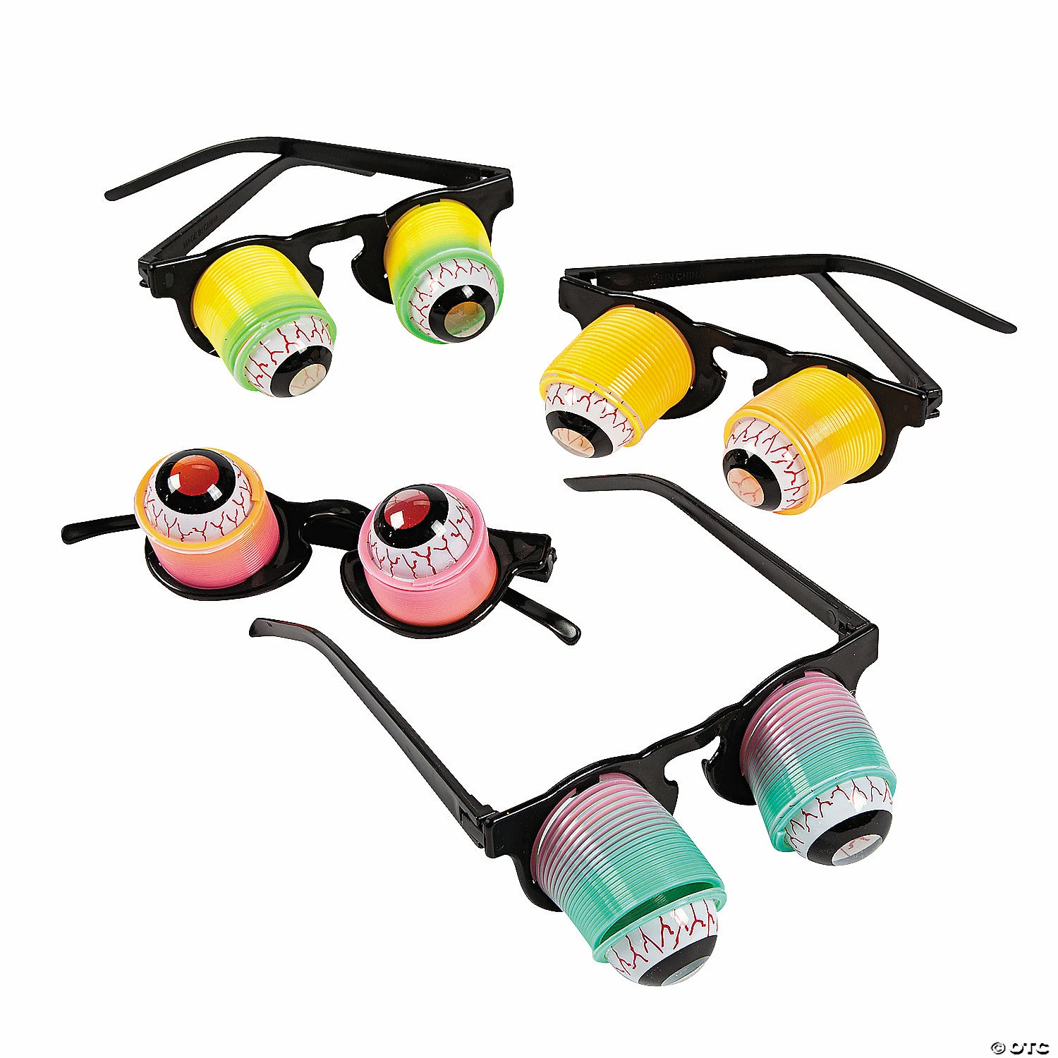 Child's Hanging Rainbow Goo-Goo Eyeglasses- 12 Pc. 1 Child's Hanging Rainbow Goo-Goo Eyeglasses- 12 Pc.
