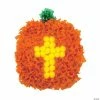 Christian Pumpkin Crinkle Tissue Paper Craft Kit- Makes 12