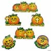 Christian Pumpkin Cutouts - 12 Pc.