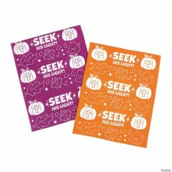 Christian Pumpkin Tube Face Masks - 12 Pc. -Halloween sale2022 christian pumpkin tube face masks 12 pc 13949753 a04