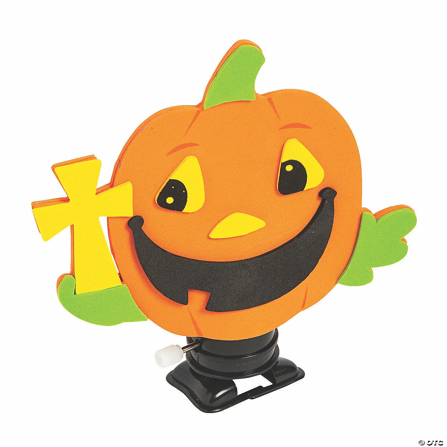 Christian Pumpkin Wind-Up Craft Kit - Makes 12 1 Christian Pumpkin Wind-Up Craft Kit - Makes 12