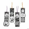 Color Your Own Christian Pumpkin Fuzzy Bookmarks - 12 Pc.
