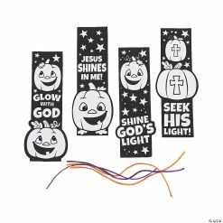 Color Your Own Christian Pumpkin Fuzzy Bookmarks - 12 Pc. 5 Color Your Own Christian Pumpkin Fuzzy Bookmarks - 12 Pc. -Halloween sale2022 color your own christian pumpkin fuzzy bookmarks 12 pc 13844207 a02