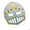 Color Your Own Knight Masks - 12 Pc.