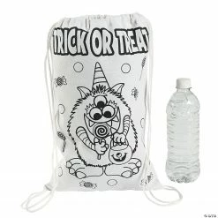 Color Your Own Medium Trick-or-Treat Drawstring Bags - 12 Pc. -Halloween sale2022 color your own medium trick or treat drawstring bags 12 pc 13607403 a01