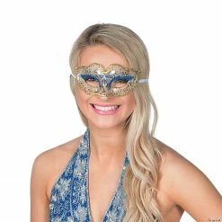 Colorful Masquerade Masks- 12 Pc. -Halloween sale2022 colorful masquerade masks 12 pc 13781393 a01