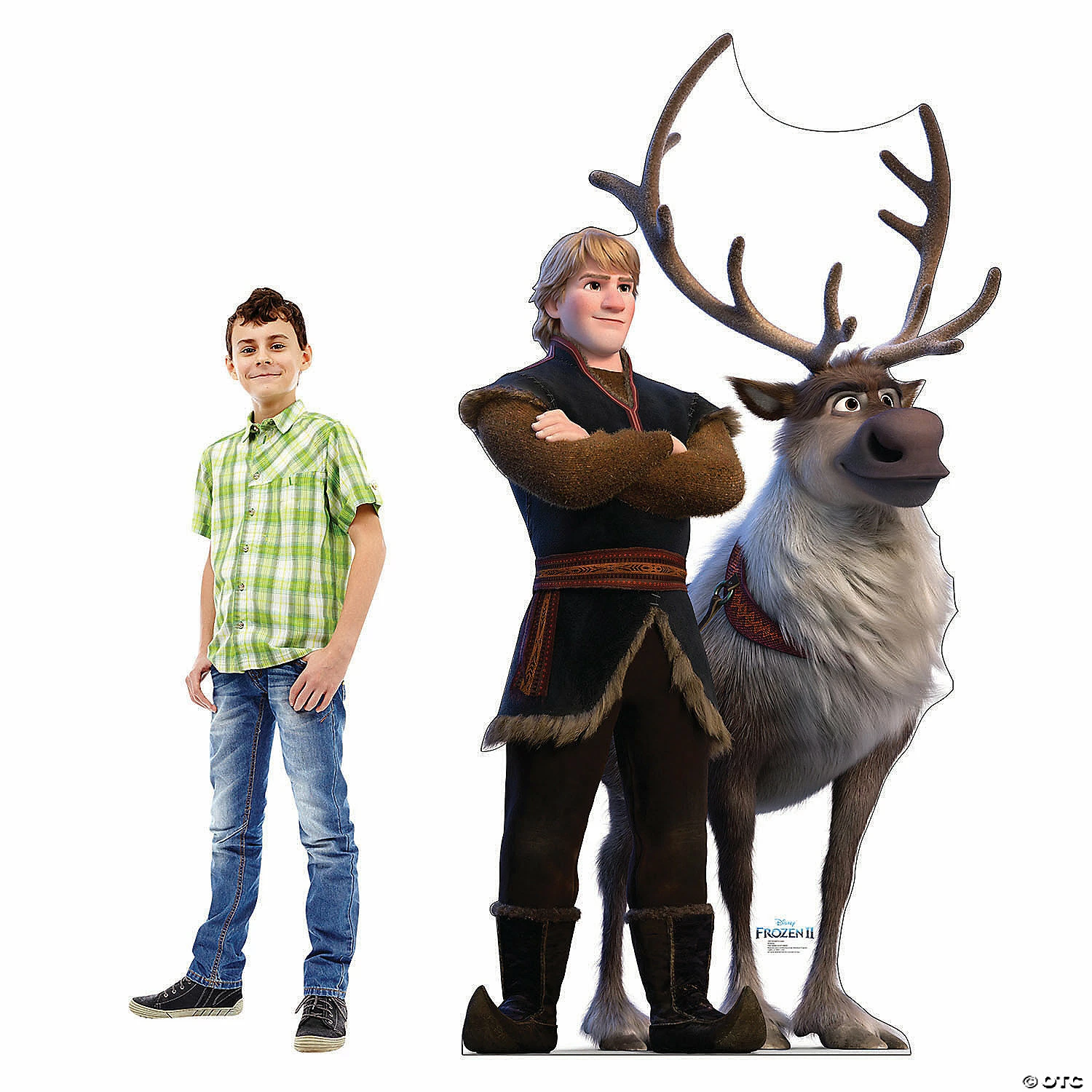 Disney’s Frozen II Kristoff & Sven Life-Size Cardboard Stand-Up 1 Disney’s Frozen II Kristoff & Sven Life-Size Cardboard Stand-Up