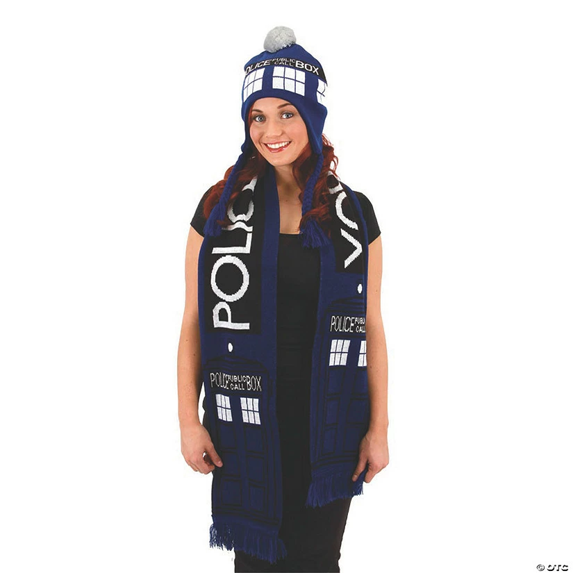 Doctor Who Tardis Scarf 1 Doctor Who Tardis Scarf