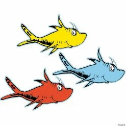 Dr. Seuss™ Fish Bulletin Board Accents - 36 Pc.