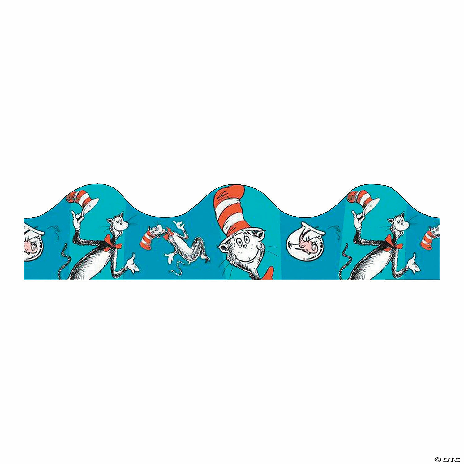 Dr. Seuss™ The Cat in the Hat™ Bulletin Board Border - 12 Pc. 2 Dr. Seuss™ The Cat in the Hat™ Bulletin Board Border - 12 Pc. - Image 2