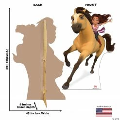 DreamWorks Spirit Untamed™ Sprit & Lucky Cardboard Stand-Up -Halloween sale2022 dreamworks spirit untamed sprit and lucky cardboard stand up14151627 a01