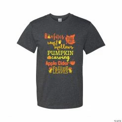 Fall Bucket List Adult’s T-Shirt