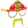 Fire Chief Sun-Staches® - 1 Pc.