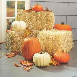 FloraCraft® Decorative Straw Hay Bale - 24" -Halloween sale2022 floracraft sup sup decorative straw hay bale 2413937890 a02