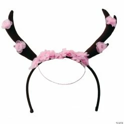 Floral Studded Antler Tiara