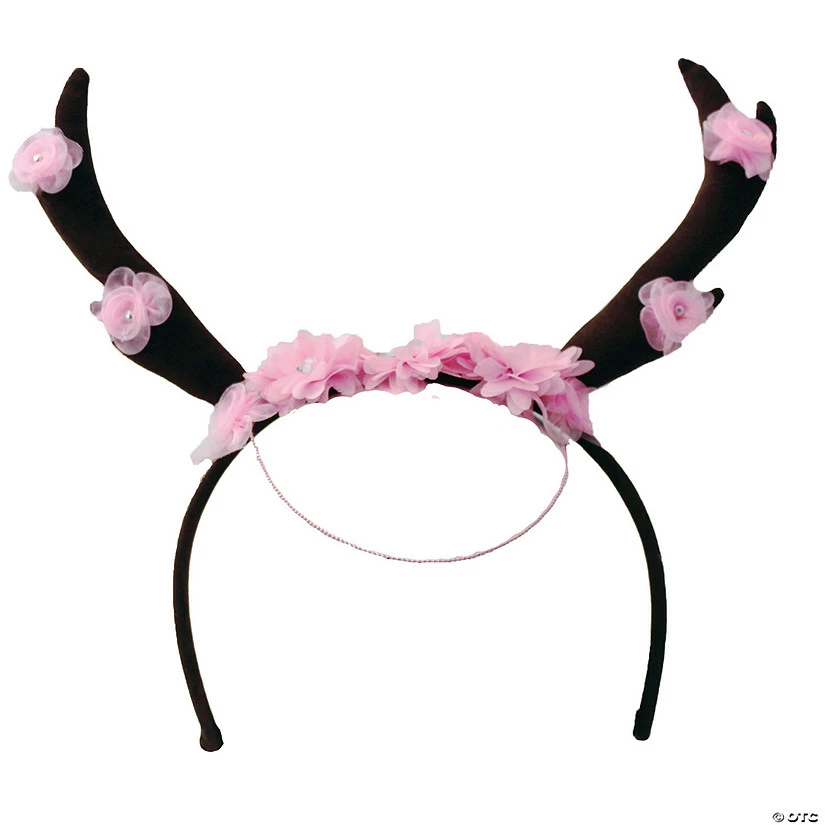 Floral Studded Antler Tiara 1 Floral Studded Antler Tiara