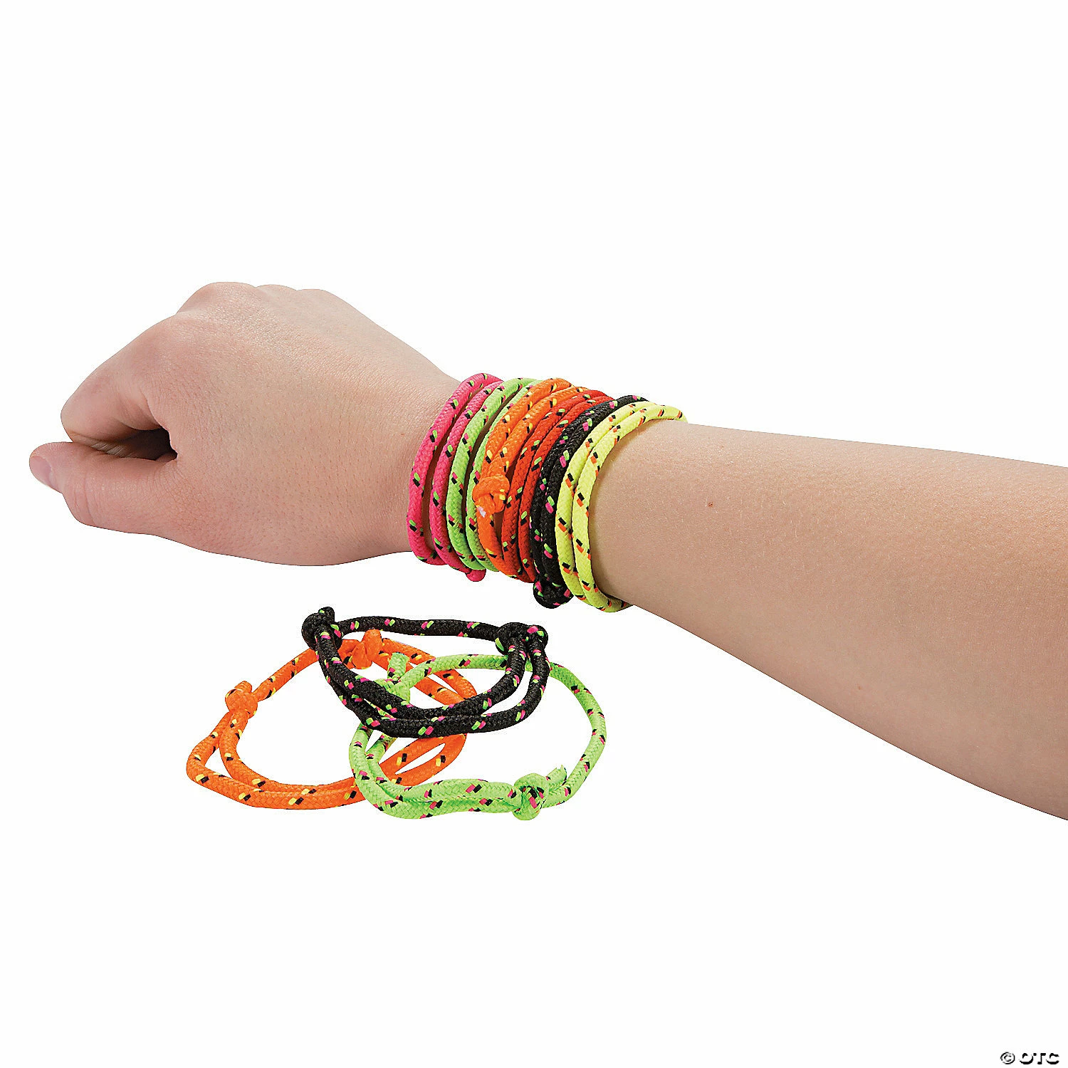 Friendship Rope Bracelets - 72 Pc. 1 Friendship Rope Bracelets - 72 Pc.