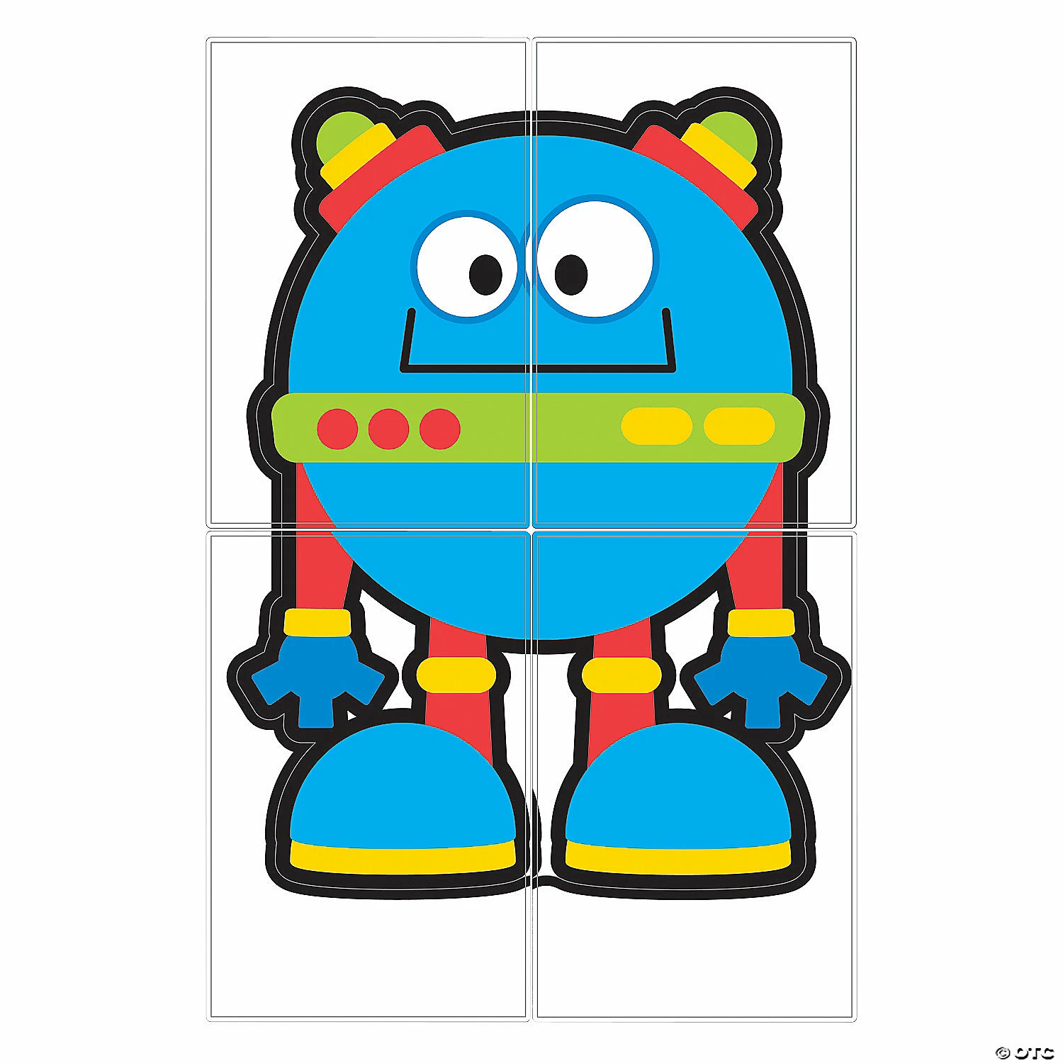 Giant Robot Cutouts - 6 Pc. 2 Giant Robot Cutouts - 6 Pc. - Image 2