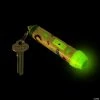 Glow-in-the-Dark Bug Flashlight Keychains - 12 Pc.