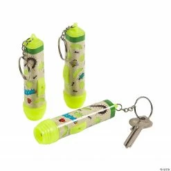 Glow-in-the-Dark Bug Flashlight Keychains - 12 Pc. -Halloween sale2022 glow in the dark bug flashlight keychains 12 pc 13980759 a01