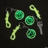 Glow-in-the-Dark Halloween Christian Pumpkin Backpack Clip Keychains - 12 Pc.