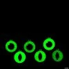Glow-in-the-Dark Halloween Eyeball Necklaces - 12 Pc.