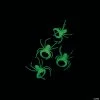 Glow-in-the-Dark Spider Rings - 144 Pc.