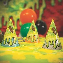 Gross Slime Cone Party Hats - 12 Pc. 5 Gross Slime Cone Party Hats - 12 Pc. -Halloween sale2022 gross slime cone party hats 12 pc 13845585 a02