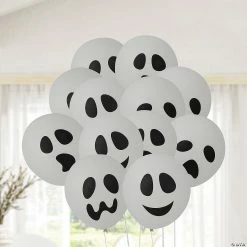 Halloween Ghost 11" Latex Balloons - 48 Pc. 5 Halloween Ghost 11" Latex Balloons - 48 Pc. -Halloween sale2022 halloween ghost 11 latex balloons 48 pc 13703458 a02