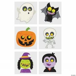 Halloween Glitter Temporary Tattoos - 72 Pc.