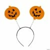 Halloween Jack-O’-Lantern Head Boppers - 12 Pc.