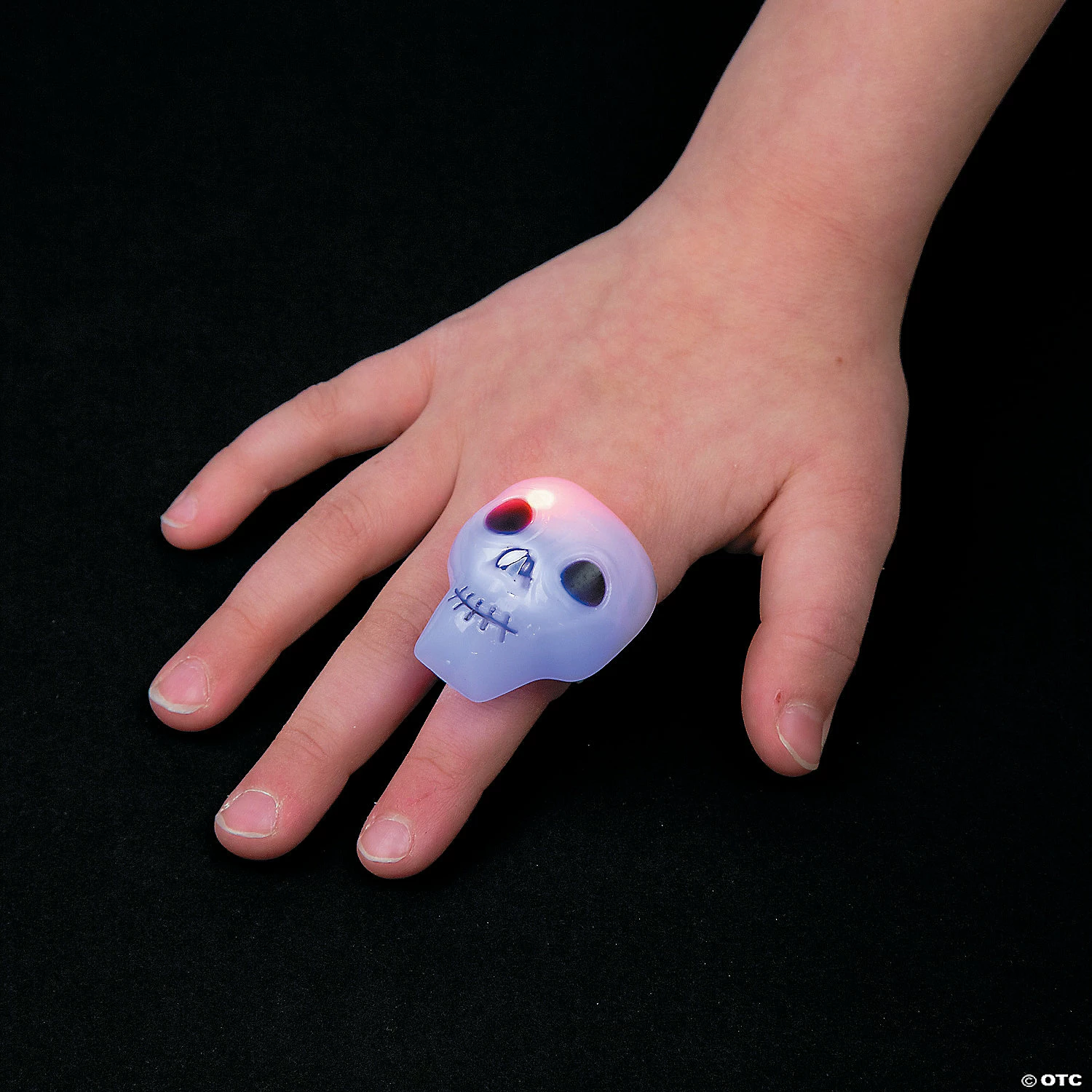 Halloween LED Light-Up Rings - 12 Pc. 3 Halloween LED Light-Up Rings - 12 Pc. - Image 3