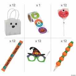 Halloween Party Handout Kit for 12 Guests -Halloween sale2022 halloween party handout kit for 12 guests14114018 a01